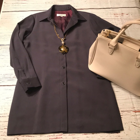 💼 Gray Designer Papillon Jacket EUC! - Picture 2 of 8